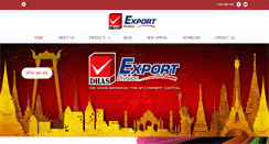 Desktop Screenshot of dhas-export.com